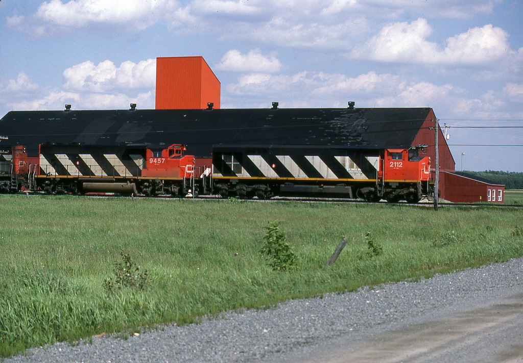 CN 207 goes past the fertilizer plant.