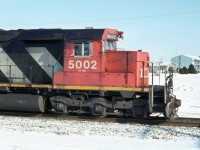 CN 429 takes off after a meet.