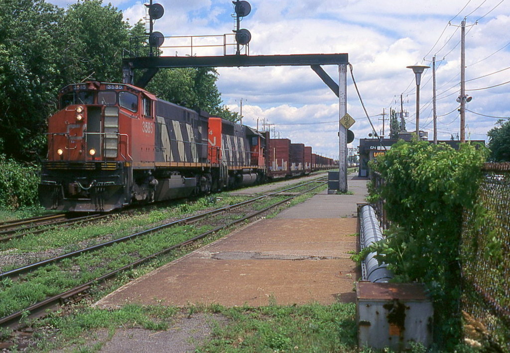CN 311 proceed slowly on the north track.
