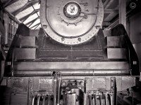 CP 5468, a class P2k MLW 2-8-2 Blt. in 1948. On display at the Revelstoke Rlwy. Museum