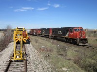 CN 399 departs MacMillan yard