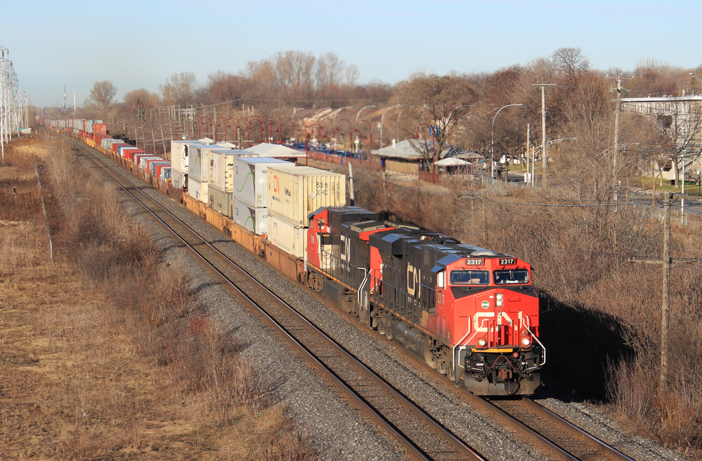 CN Intermodal train from Toronto.