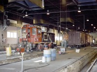 Inside the test shed at PSC.