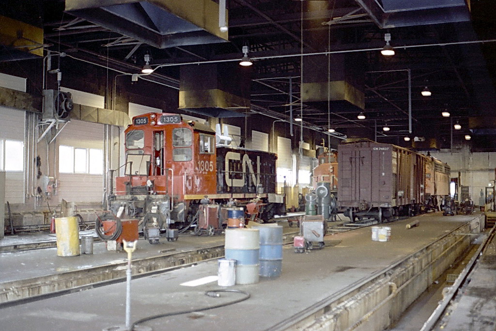 Inside the test shed at PSC.