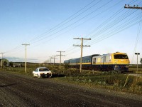 VIA 25 at sunset (7PM) before the arrival of the new 27 3-4 years later.