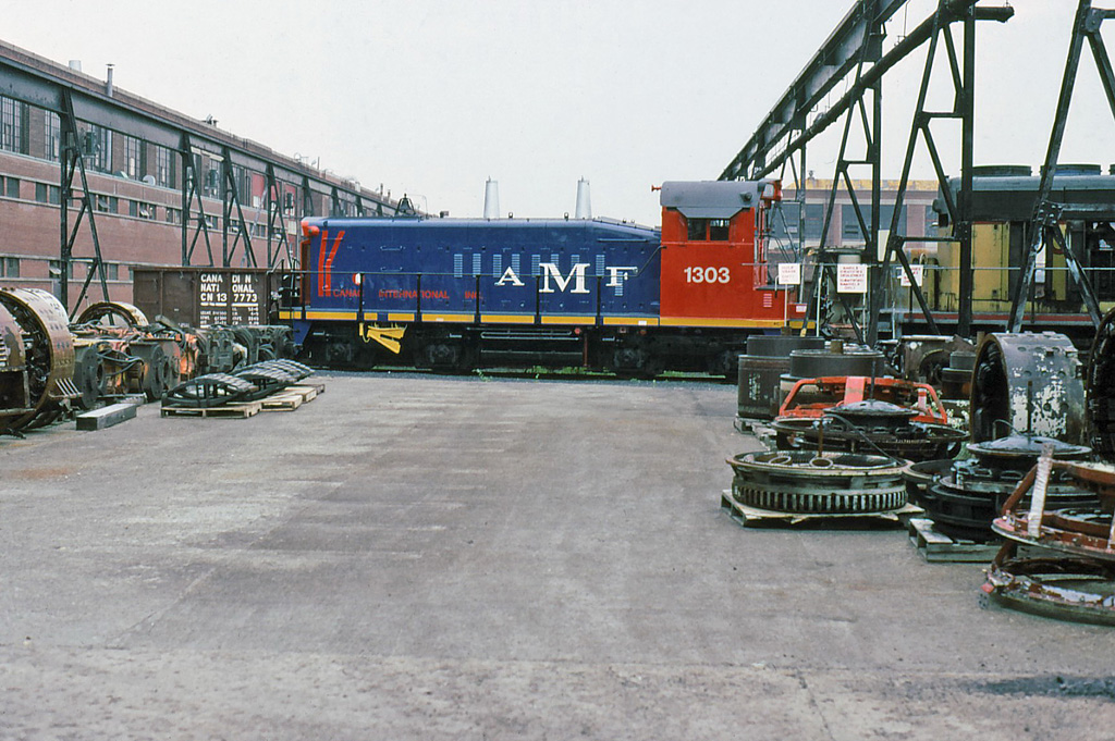 AMF 1303,that just took over the CN shops.