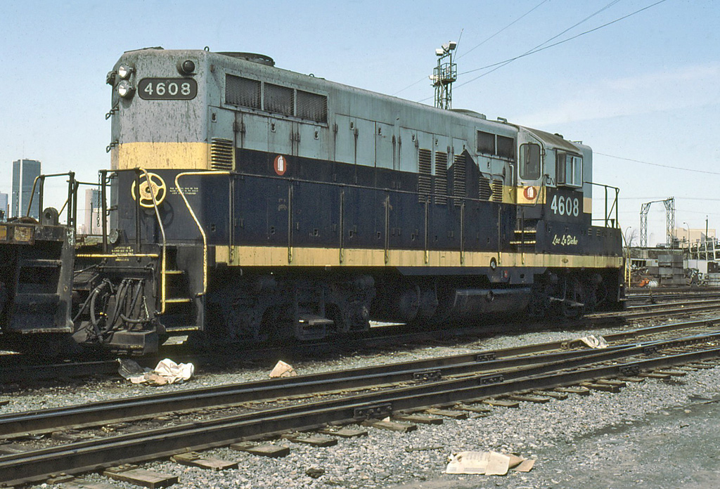 Former NAR 207 became CN 4608 and will be rebuilt as 4131.