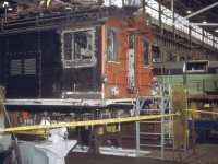 Just a few years before retirement,those old 70 year old electrics had to have theirs windows and doors renewed,crews were complaining about cold air blowing in the cab.