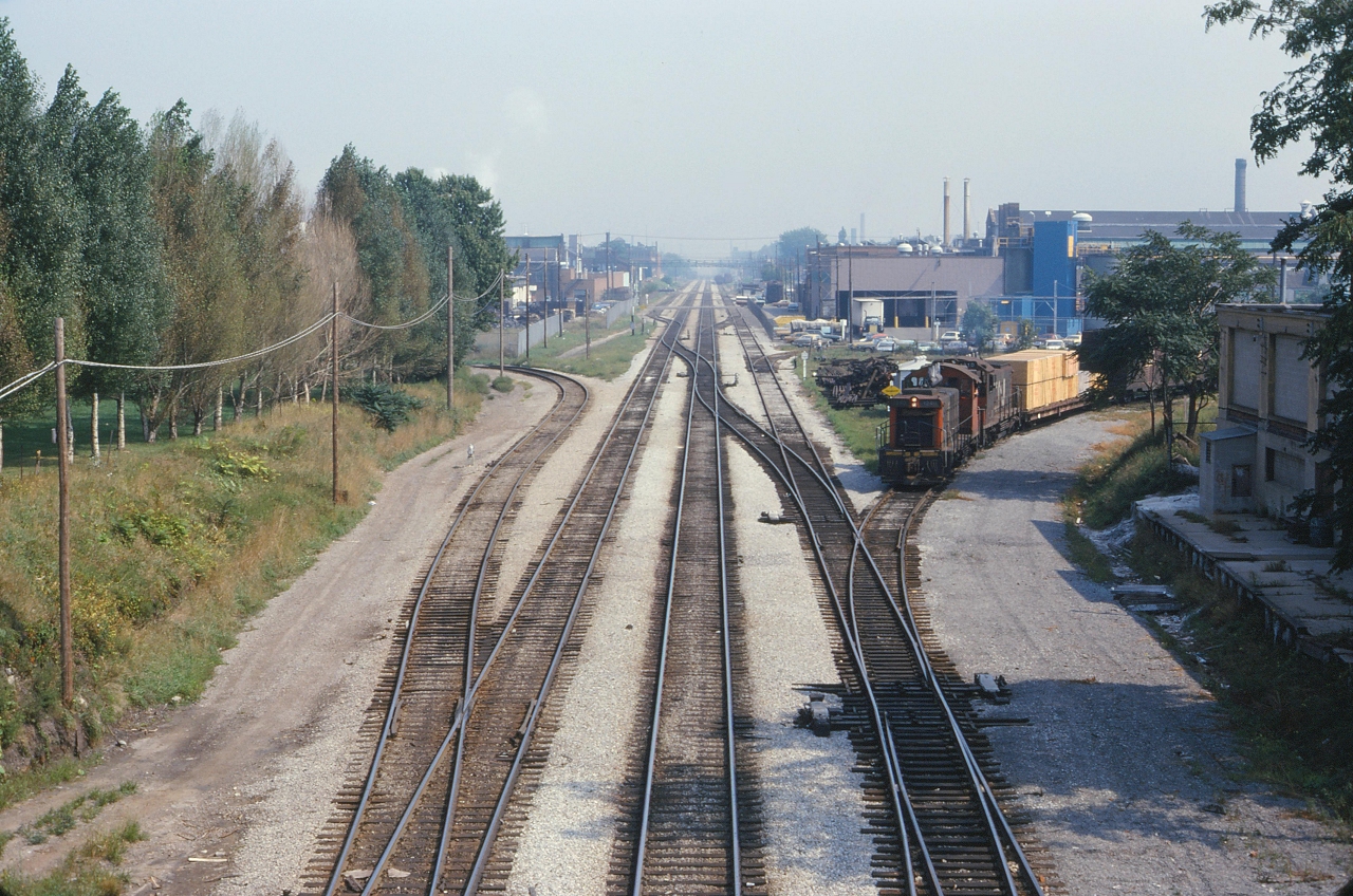CN 535 at N&NW Jct. in Hamilton
