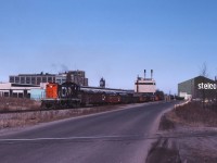 CN 8173 pulls out of Stelco