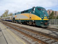 Via 903 EPA 42a on via rte 620 to Québec  this loco had a accident on march 18 2011 in Belleville Ontario  hit with a dump truck 