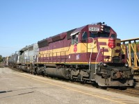 WC 6497 and GTW 5949 lead 390 through Brantford