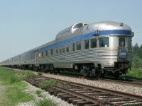 VIA 15 back on the main with Banff park far from Banff