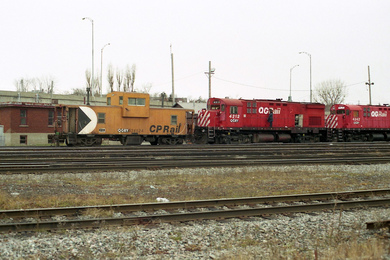 Quebec Gatineau rw took over CP on the north shore with CP,s old stuff.