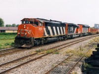 CN 137 from Halifax has already 700 miles on his trip done hier.