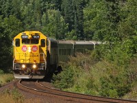 ONR 698 hits the big curve at Utterson.