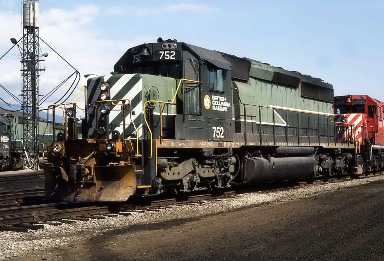 BCR did have a brief love affair with the products of GMD/EMD.  When this photo was made, BCR was extremely short of power going as far as leasing power from CP.