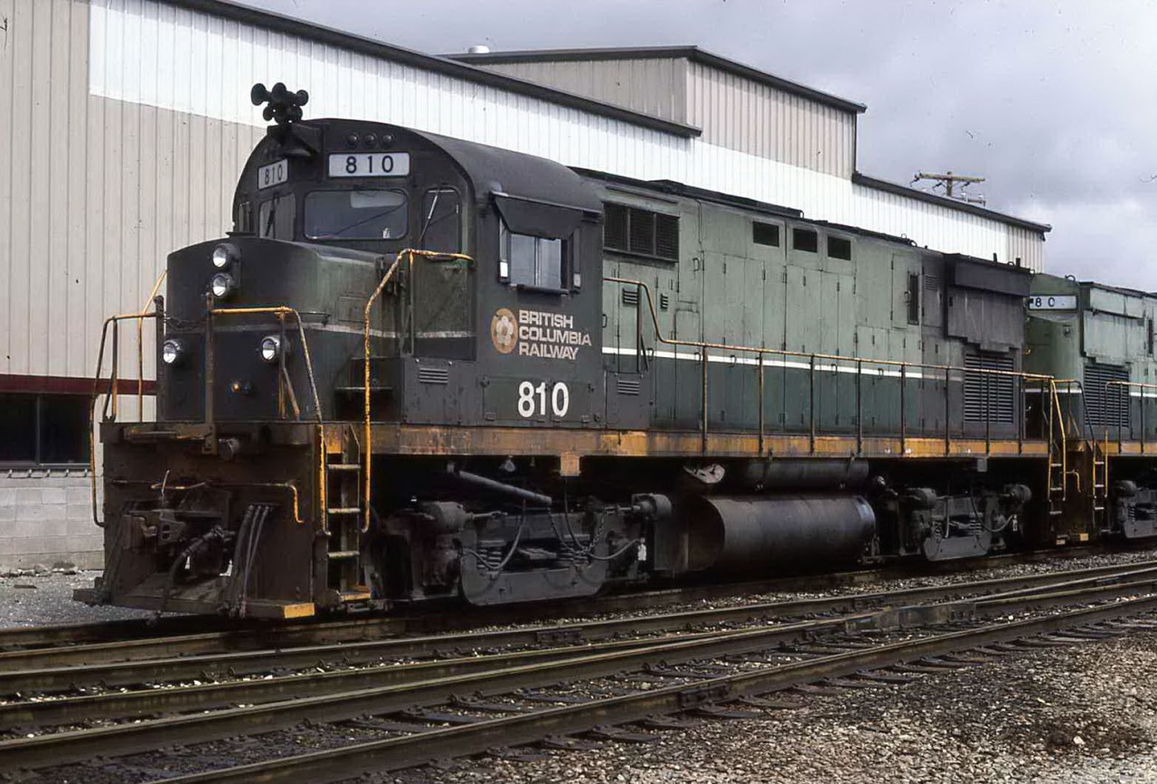 In the early 80's BCR got a good deal on used EL C425's.  Never the best running units on the railway, they still looked good and were a welcome change from the legions of -2's running across town on CP & CN.
