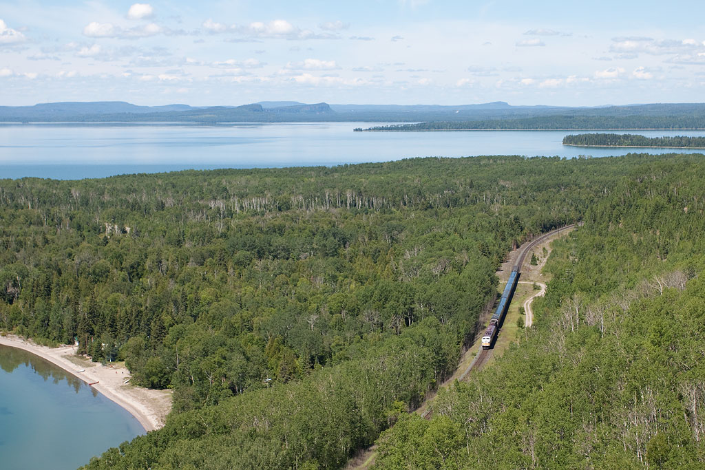 CP 1401 between Firehill and Dublin on the CP Nipigon Subdivison