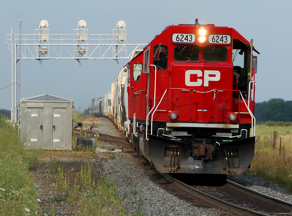 CP 245 departs Wolverton, with a good friend of mine at the throttle.