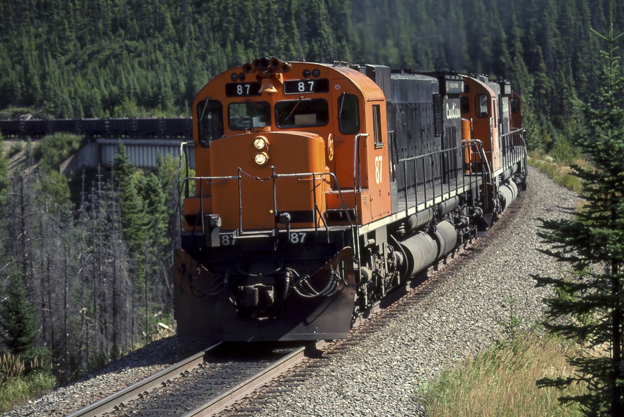 For years, the Alcos/MLW's of Quebec Cartier laboured with little notice.  Towards the end, Alcophiles from the far corners of the world came to see what only a few bears, a billion blackflies and a handful of dedicated fans knew as one of the greatest shows in heavy duty railroading.