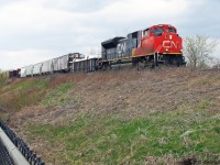 Late eastbound traffic climbs up from Doncaster.