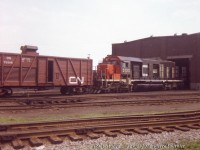 CN 5133 undergoing load tests at every throttle notches.