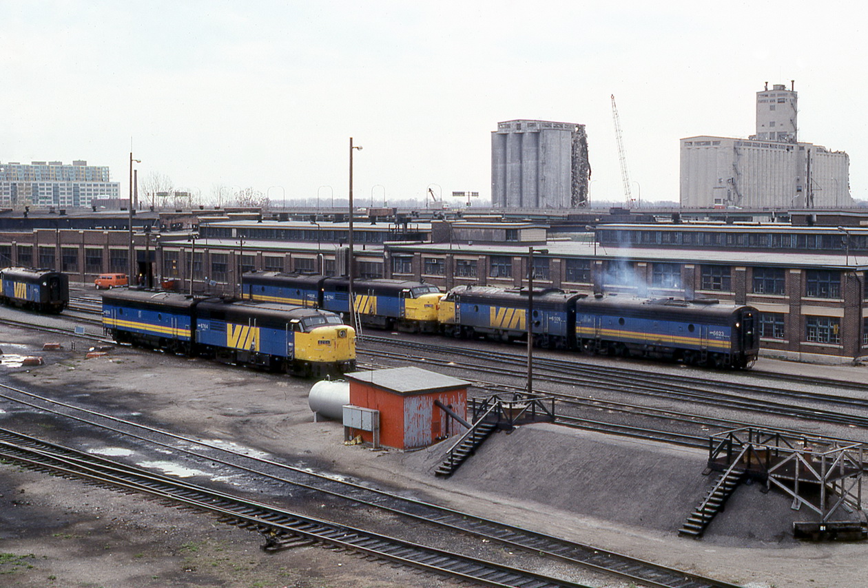 A and B units are present and the silos get the wrecking ball.