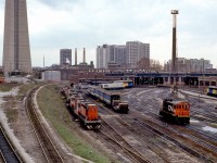 Fewer employees during the week end,we only see locos.