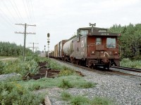CN 344 ,s next stop Aston 7 miles ahead to cut cars in and out and then Joffre yard Charny. 