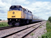 VIA 23 coasts downhill at a good speed with the throttle released a bit.