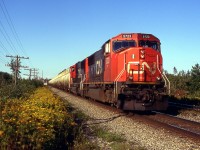 CN,s gas train 783 on its way to Mtl to feed all those cars caught in traffic jam.