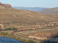 CN train 412 at Juniper Beach Provincial Park..