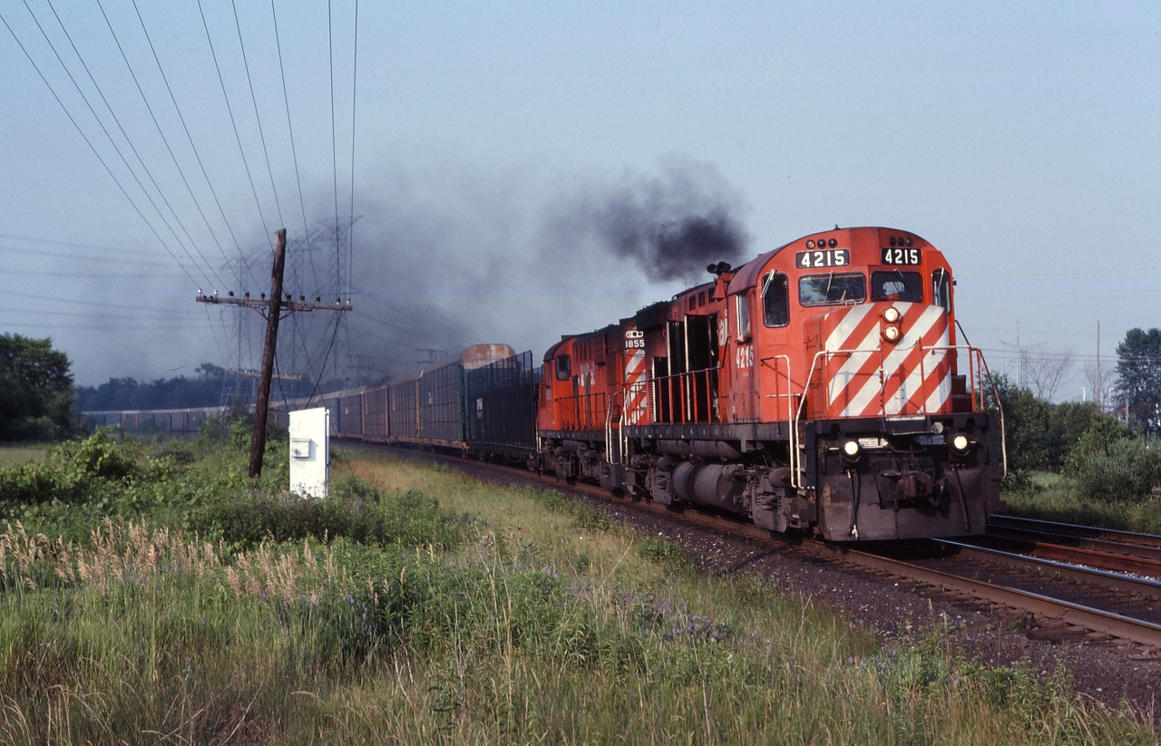 CP 4215 and 1855 power train 520 through Cherrywood