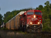 CP 240 passes the west siding switch Nissouri after just departing London.
