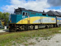 VIA (F40PH-3)6410 wb Stratford ON 1.10pm Sun Sept 23rd 2012 -- f5.6 x 37mm