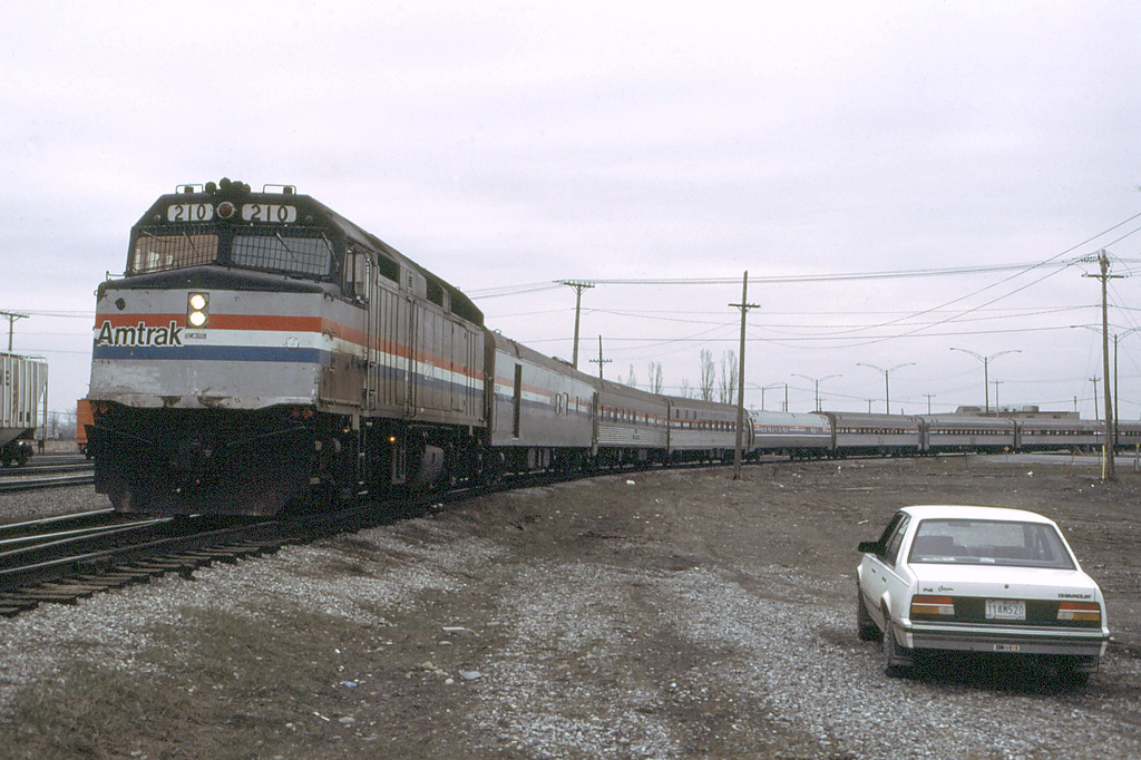 Amk,s Montrealer reaches Cannon,the beginning of RP sub about 3 miles east of the station.