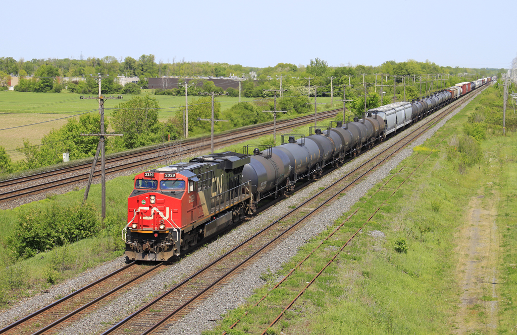 CN 377 westbound