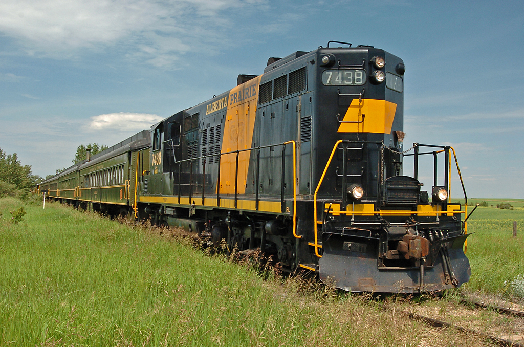 While both number 41 and 1259 were out of service during the 2010 season, 7438, an EMD GP9 was often used.