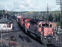 Eastbound at the diamond. It won't be long before the snow flies.