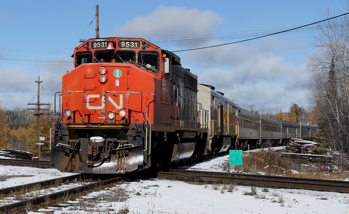 An extra long version of CN P63231 12 hammers across the CP White River Sub