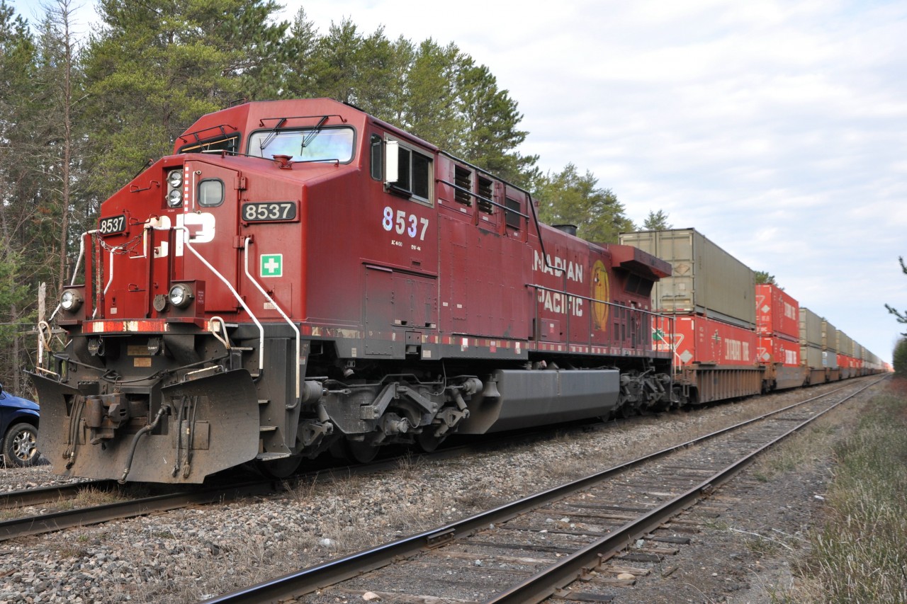 The last 108 awaits it's final crew change at Chalk River