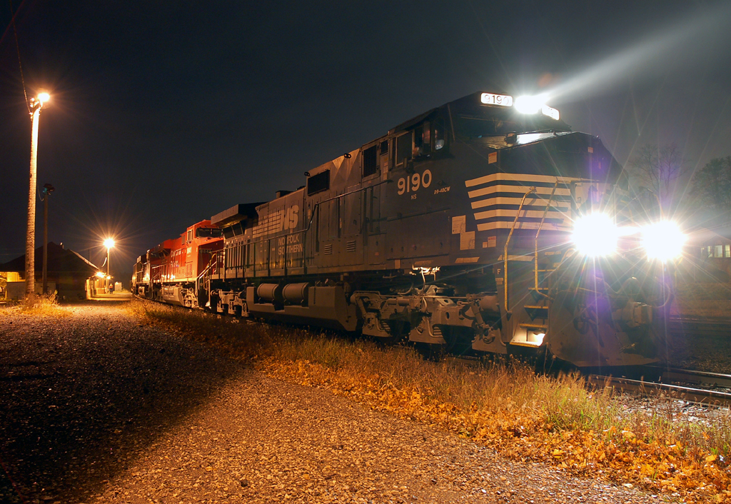 CP 240 with NS 9190 filling in for a broken down CP GEVO