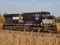 NS 8350 soaks up the sun waiting to be picked up and taken back to the U.S.