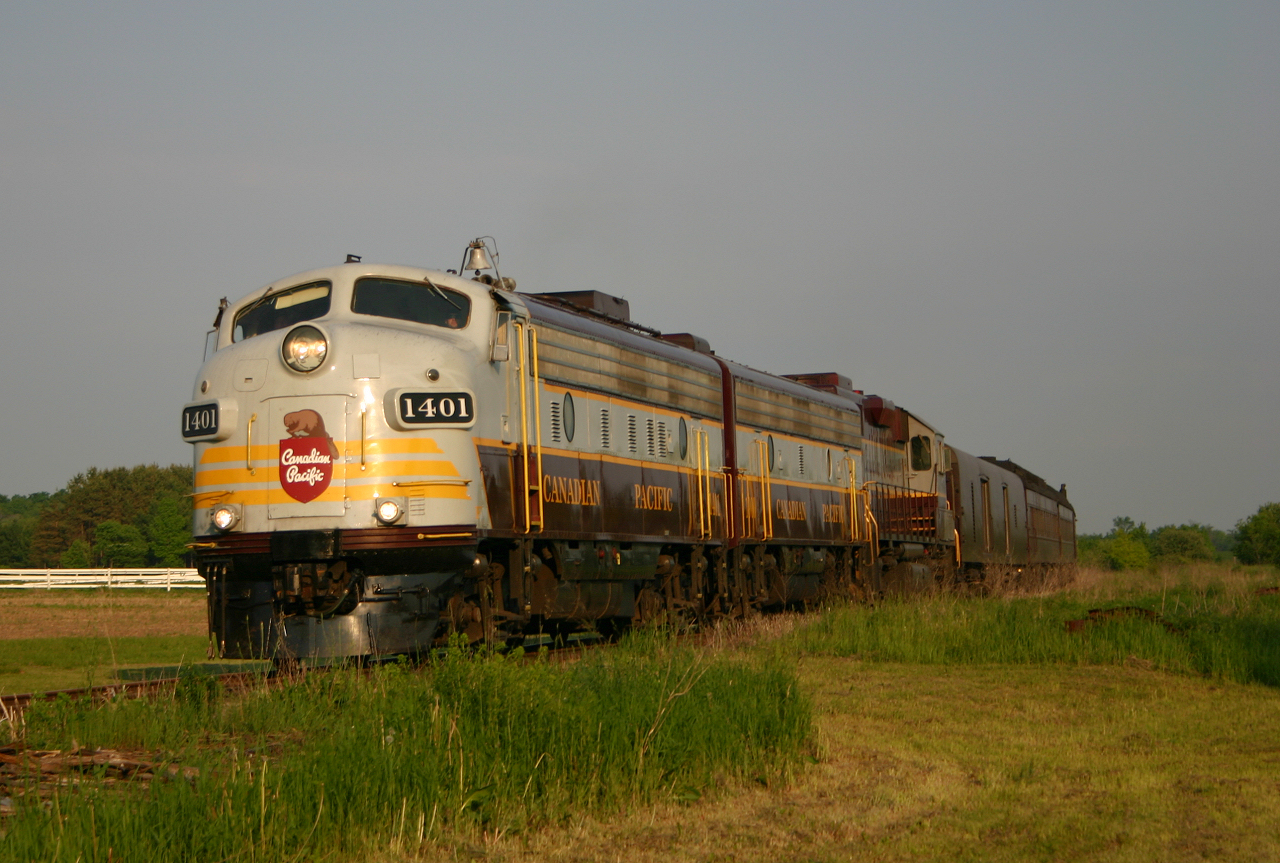 CP 40B makes a rare appearence on the Guelph Junction Railway.
