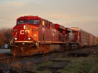 CP 147 passes westbound thru Tilbury headed for Walkerville.