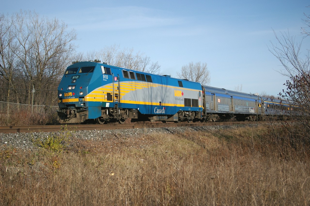 Via Rail train #55 (Montréal-Ottawa-Toronto)