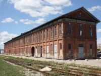 The Canada Southern Railway or the CASO as most knew it by was a railroad line that ran from Buffalo to Detroit.  Pictured here is the CASO railway station at St. Thomas Ontario.  In the foreground is some of the remaining track from the large yard that used to be in St. Thomas.  Now it is all gone and torn up, but there is a group that is restoring the old station.  Tomorrow what is left of the CASO in the stretch of Windsor Essex and Kent is going to be removed and the CASO days will be over.