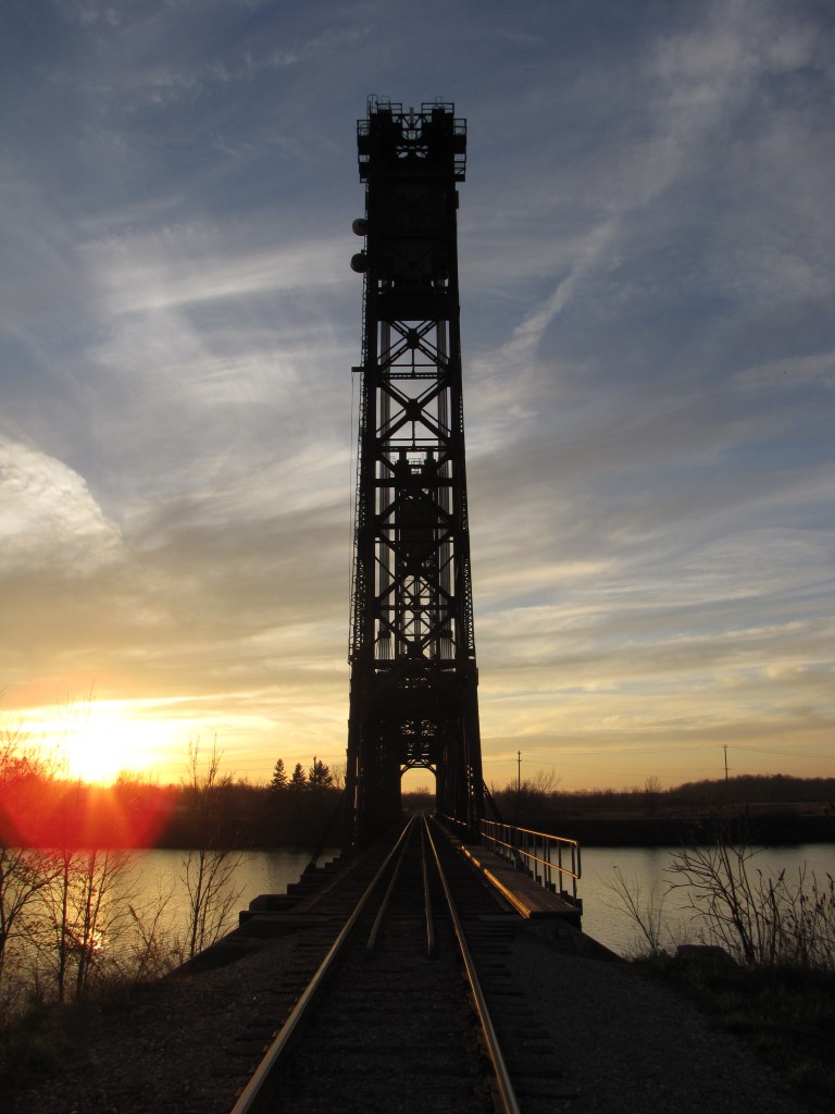 Bridge #15 along the 3rd Welland Canal. Trillium Canal Spur
