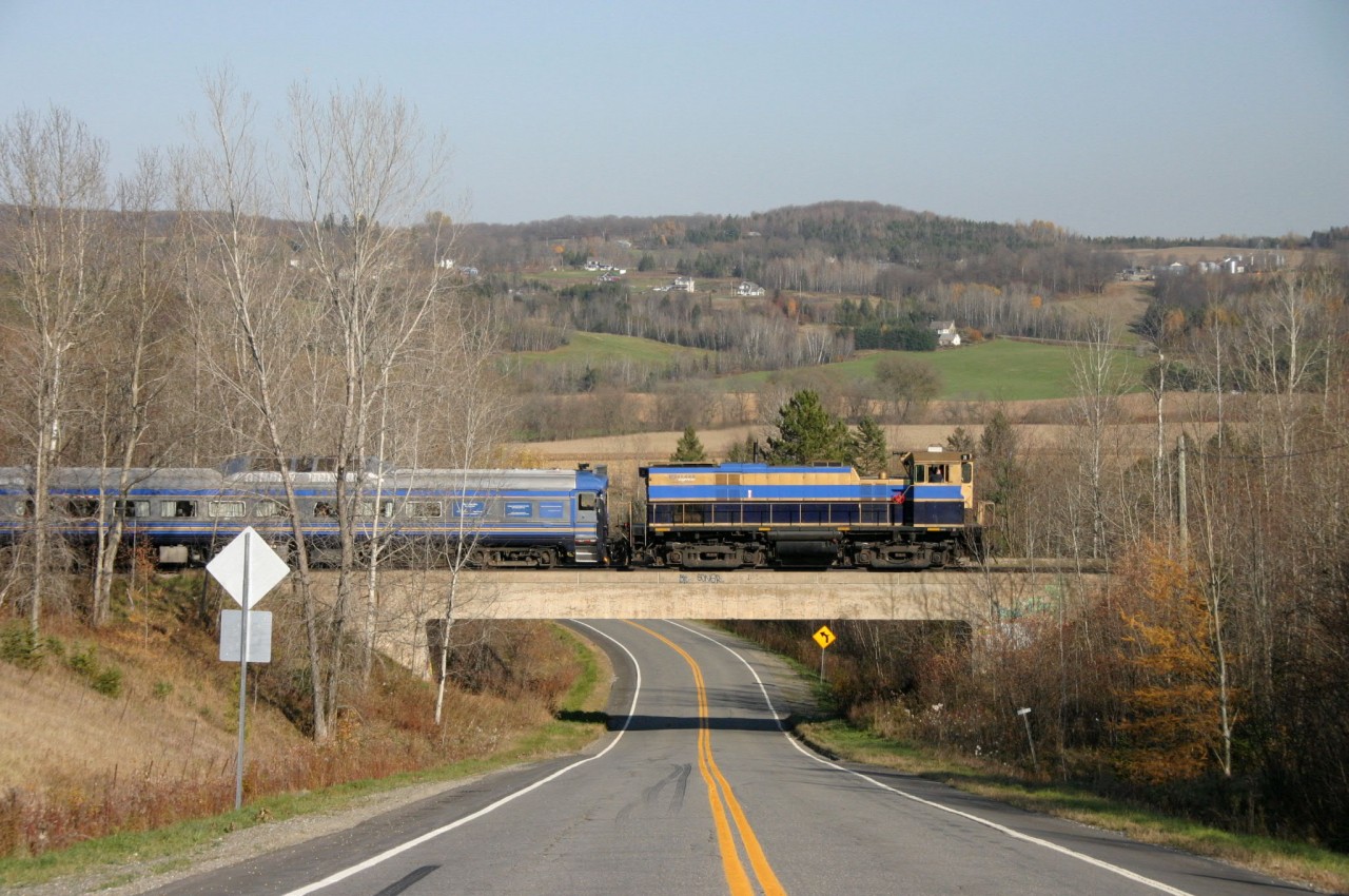 Passing the county road #208 overpass !